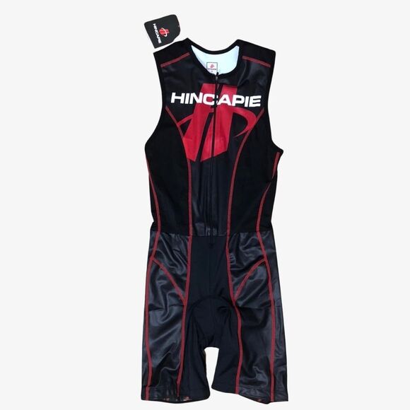 Hincapie Small Flow Tri Skinsuit Water Repellant Cycling Triatholon Duatholon - Picture 3 of 11